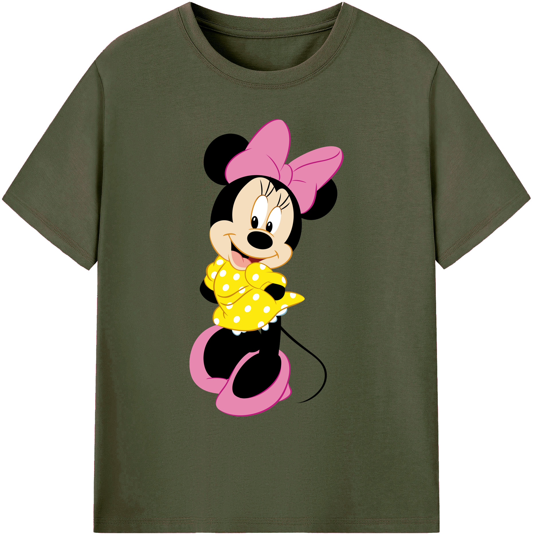 ミッキーマウス Mickey Mouse 綿100％ メンズ半袖Tシャツ｜肌触りやわらか＆通気性